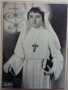 COMMUNIONS ORAN CATHEDRALE D ORAN 1959 MARTINE GAILLARD